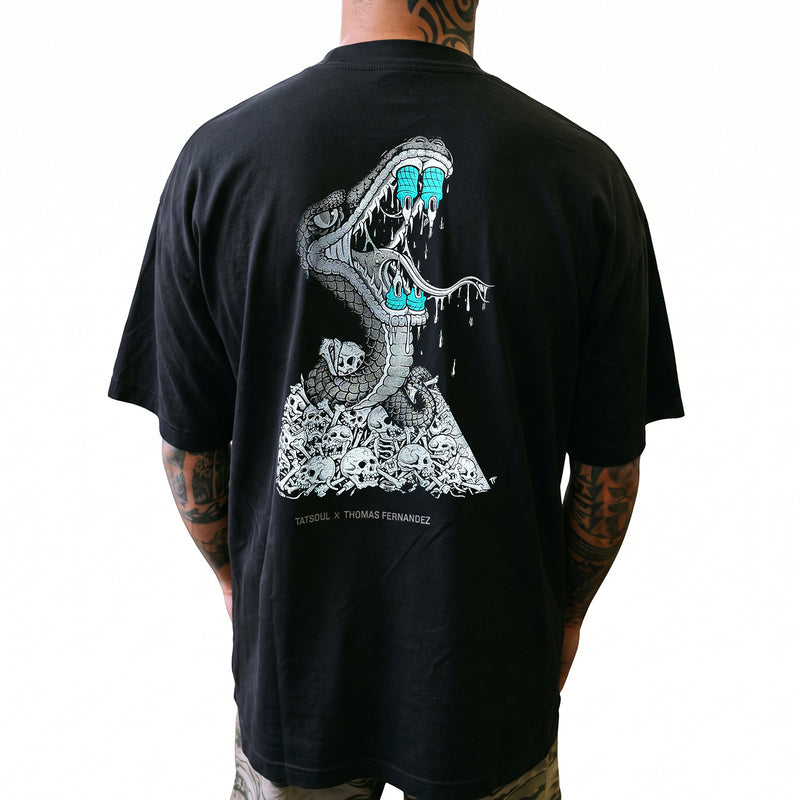 TATSoul X Thomas Fernandez Snake T-Shirt