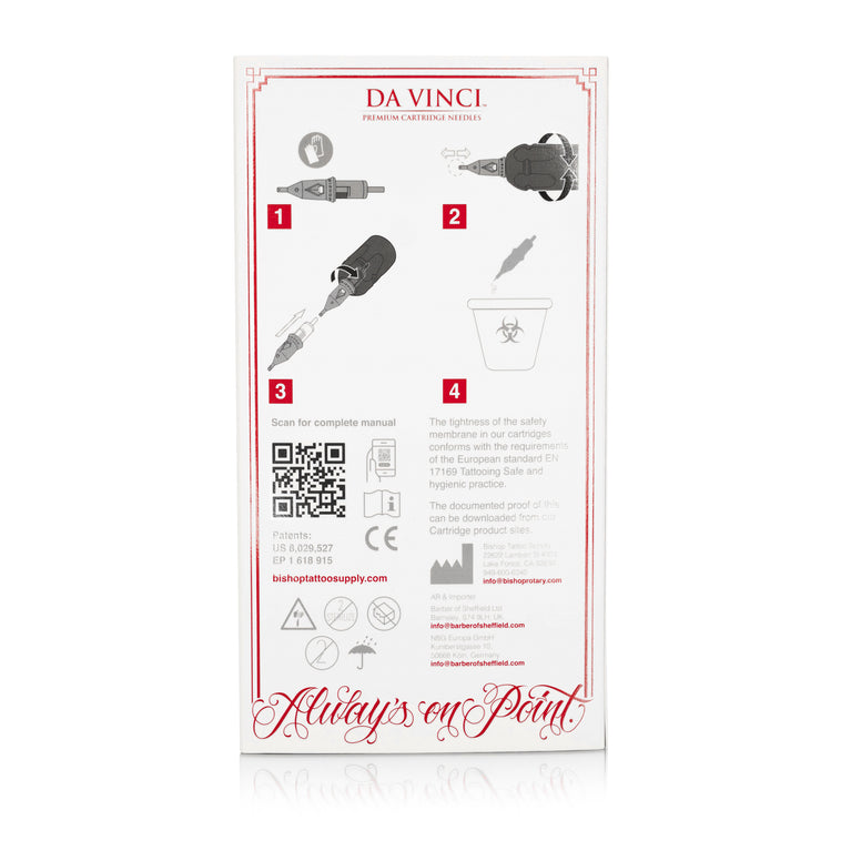Da Vinci V2 Troshin - #3RLONLY Cartridges - 40pcs