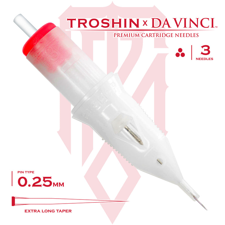 Da Vinci V2 Troshin - #3RLONLY Cartridges - 40pcs