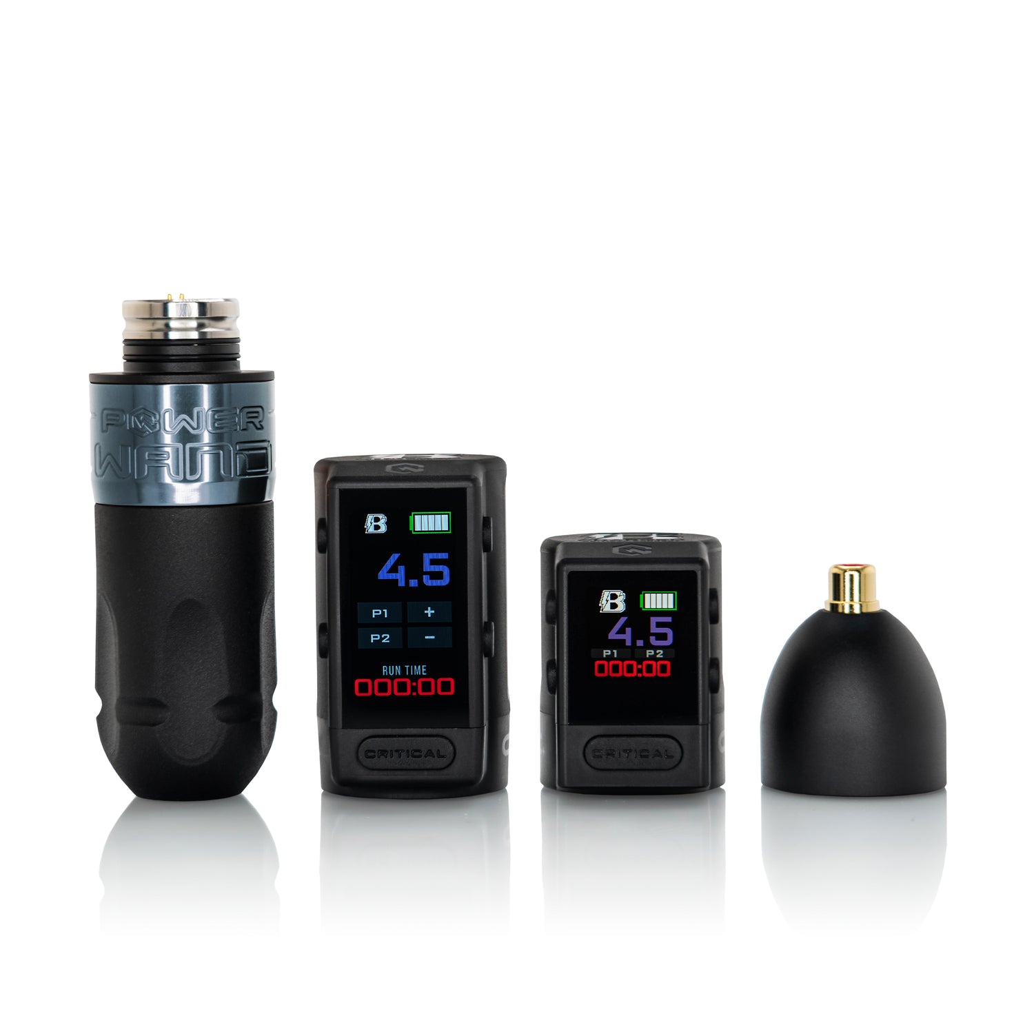 Bishop Power Wand Tattoo Machine with Advanced Battery - Full Set