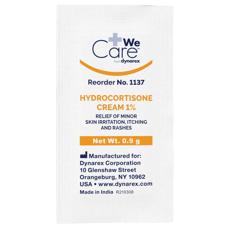 Hydrocortisone - 1% USP Cream Packet - 144 count