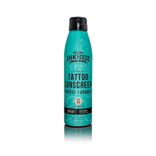 Inkeeze Hi-Definition Tattoo Sunscreen Spray SPF50
