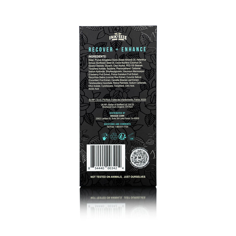 Ink-Eeze Hi-Definition Tattoo Lotion - 3.3oz