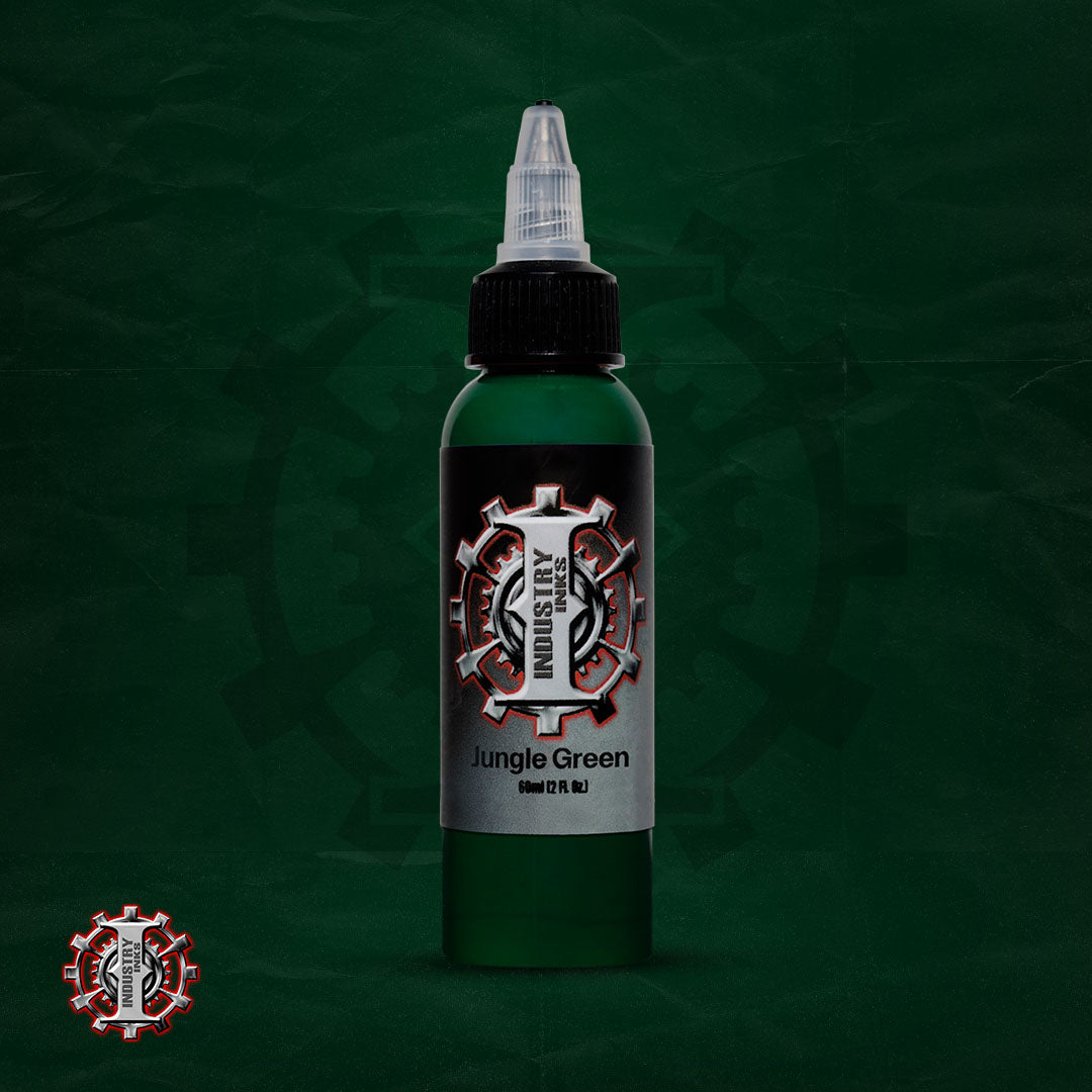 Industry Inks - Jungle Green Tattoo Ink