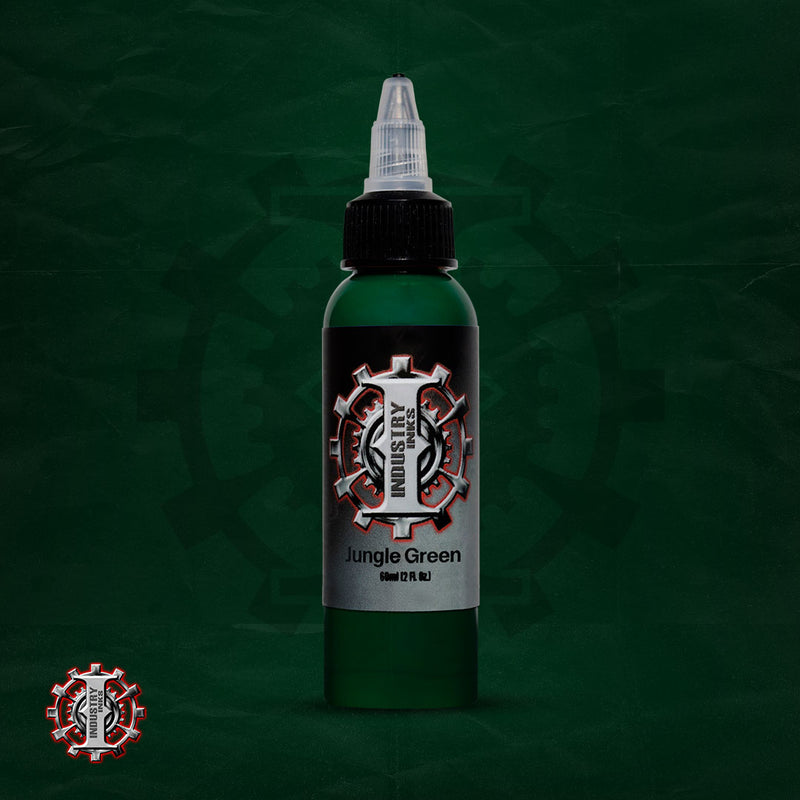 Industry Inks - Jungle Green Tattoo Ink