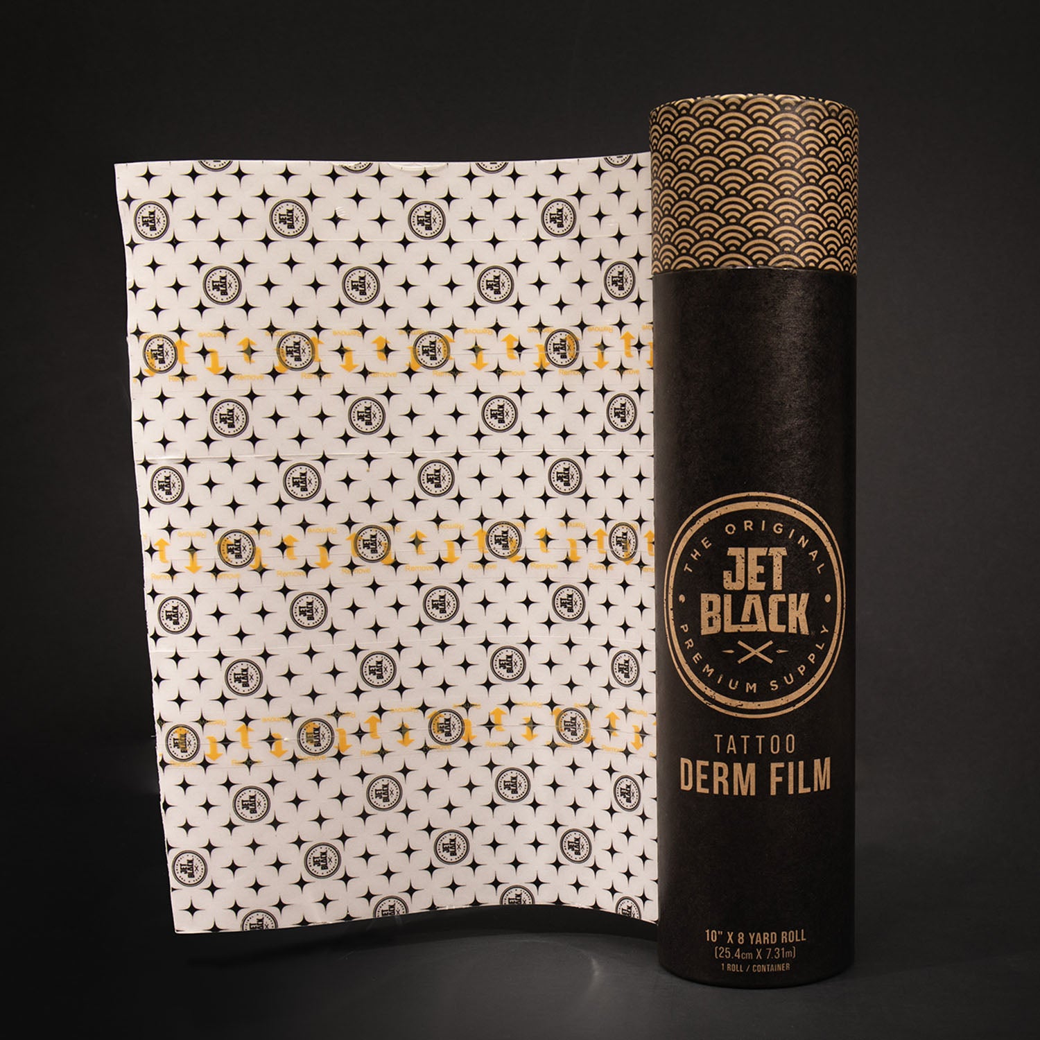 Jet Black Supply Derm Film - 8 yard rolls