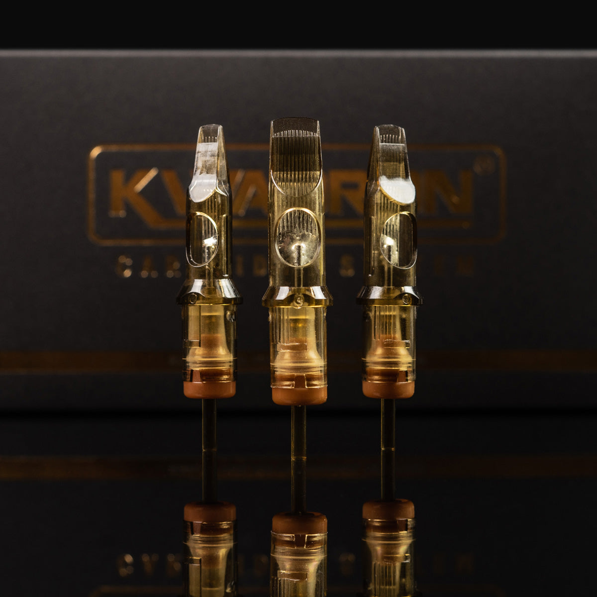Kwadron Tattoo Cartridges - Textured Round Liner Long Taper