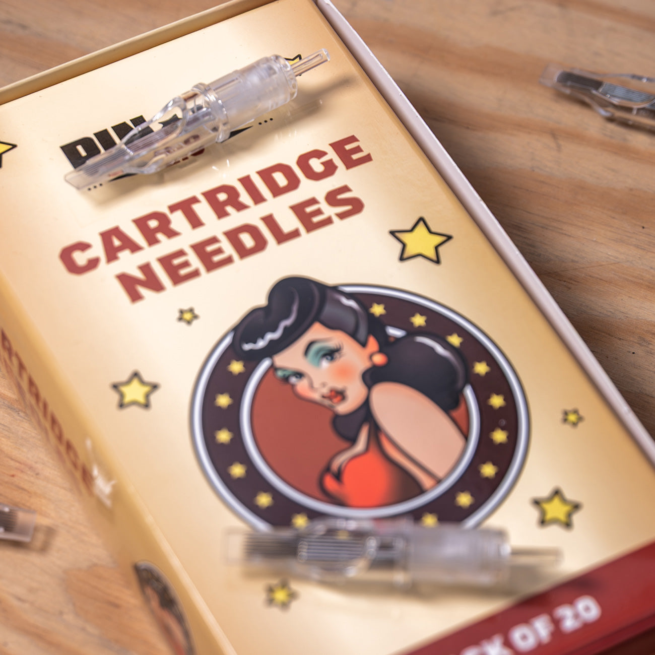 PinUp 2.0 Cartridges Bugpin Round Liners  #08 0.25mm