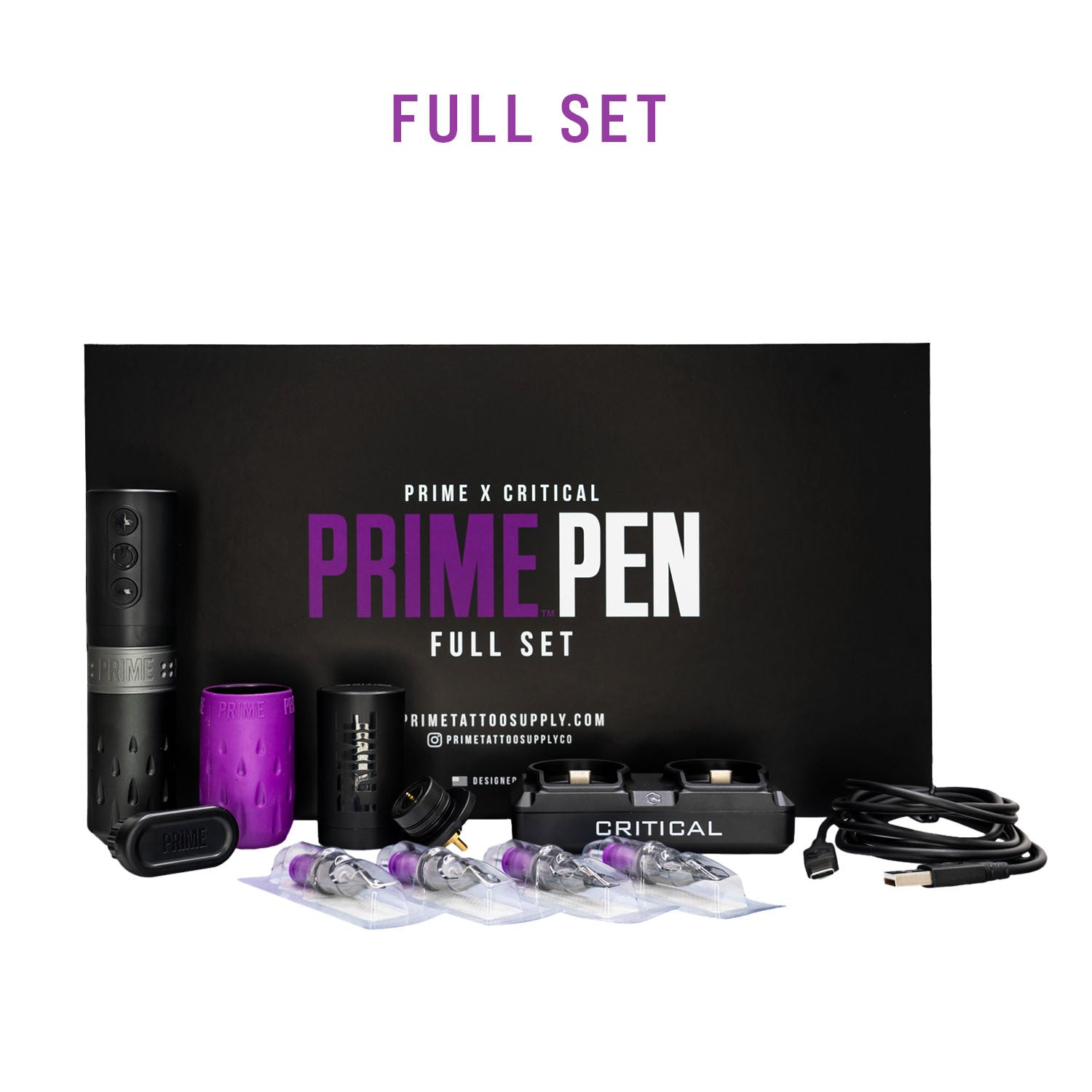 PRIME x Critical Pen Wireless Tattoo Machine