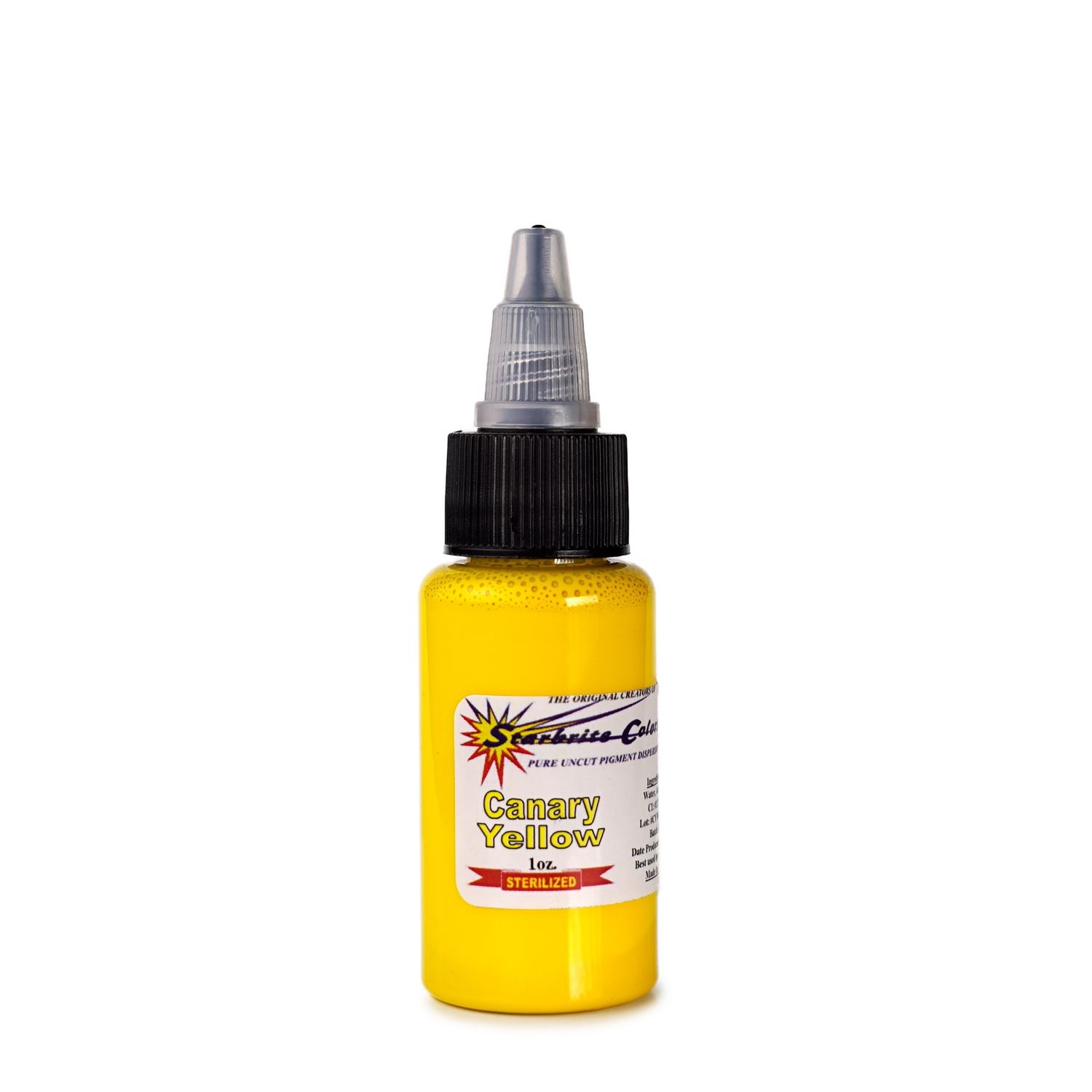 Starbrite Ink Tattoo Ink - Canary Yellow