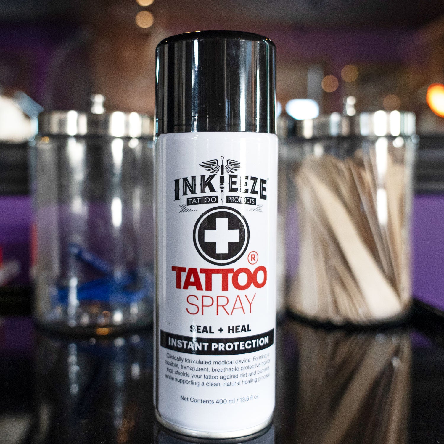 Tattoo Spray x Inkeeze