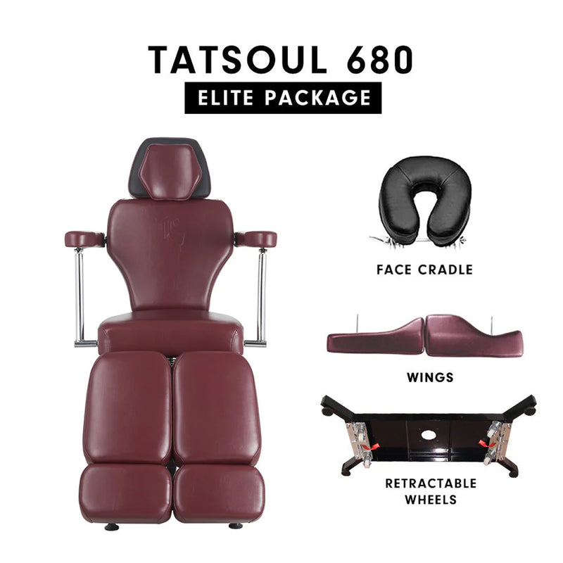 Oros 680 Multi-Position Tattoo Client Chair