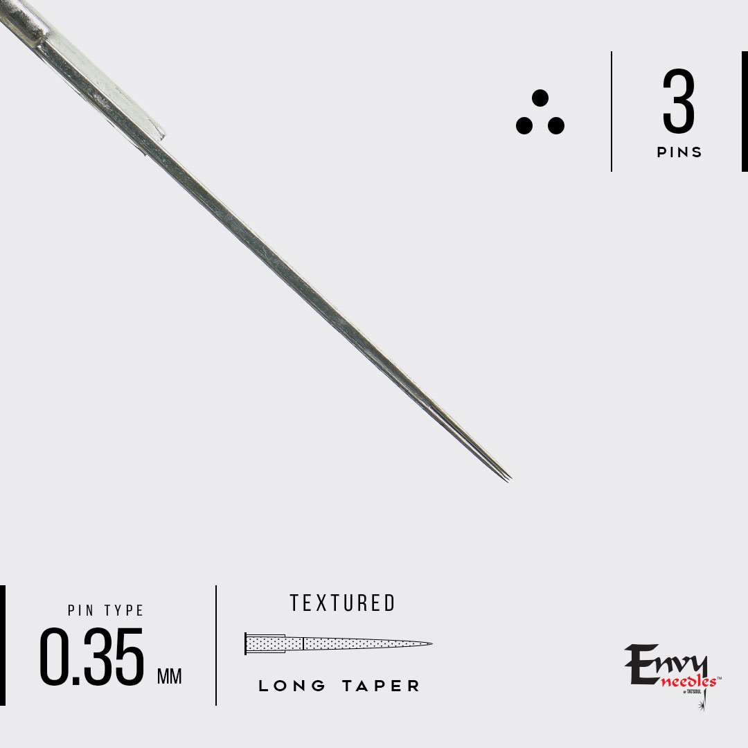 Envy Textured Needles Round Shaders