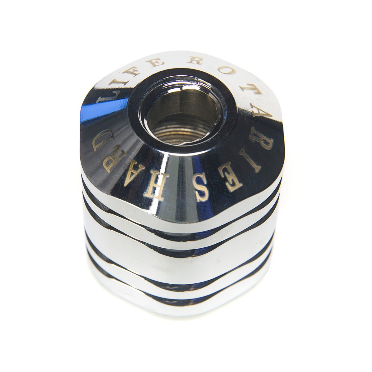 Silver, fully adjustable Hard Life Rotaries Gambler Jumbo Grip