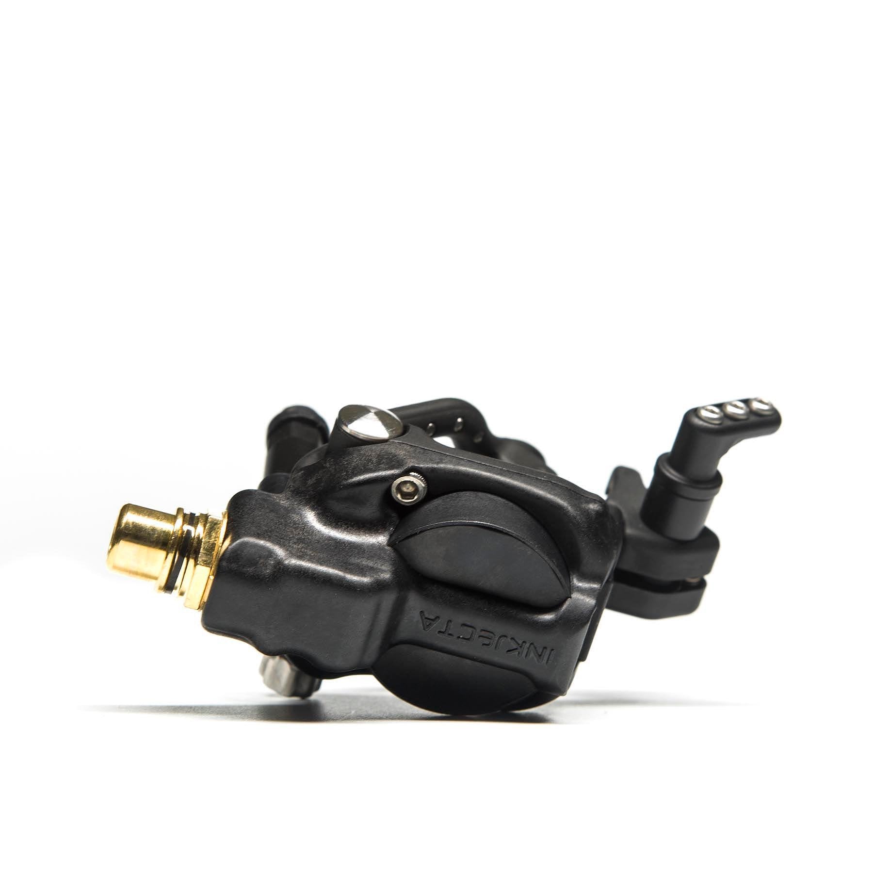 The Inkjecta Eclipse Rotary Tattoo Machine in the color Black