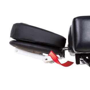 Black TATSoul 370 Face Cradle for tattoo client chairs.