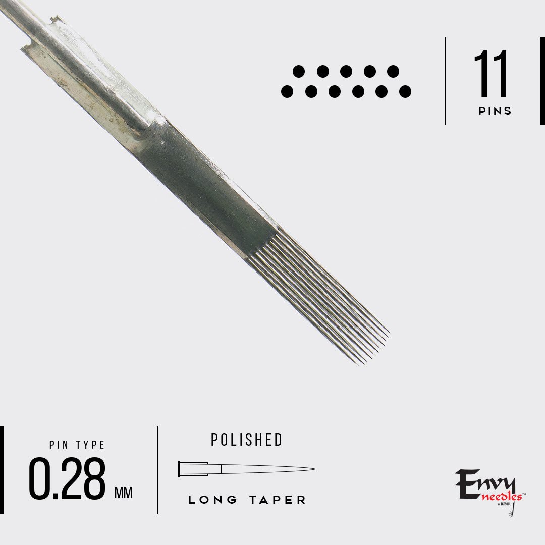 Envy Bugpin Curved Magnum Tattoo Needles