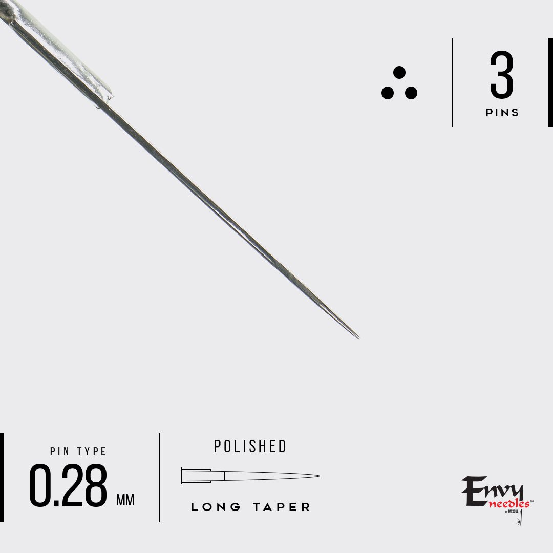 Envy Bugpin Round Liner Tattoo Needles