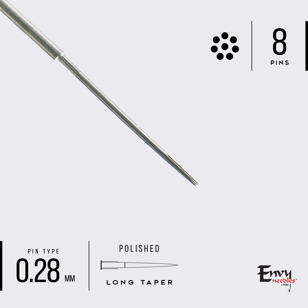 Envy Bugpin Round Liner Tattoo Needles