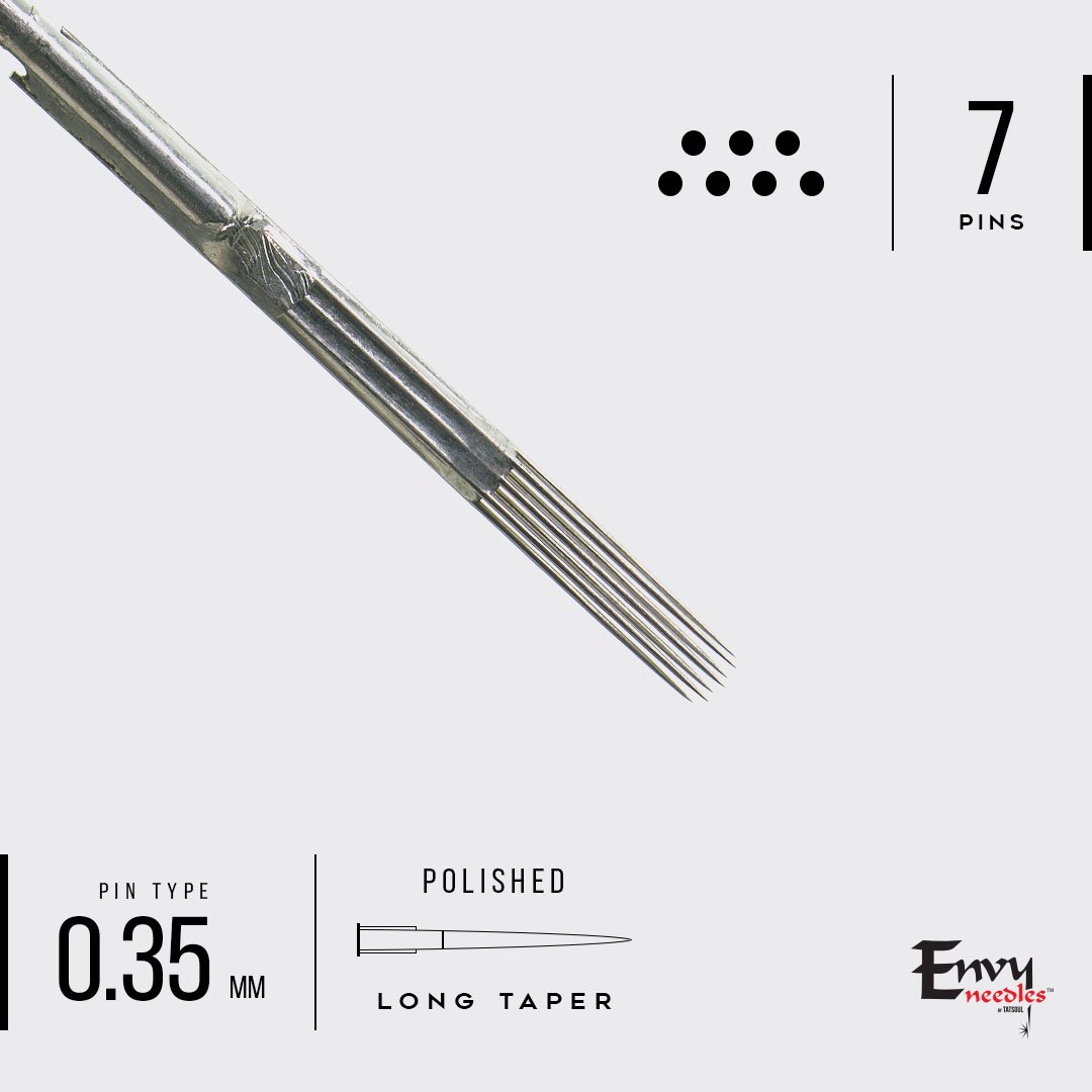 Envy Needles by TATSoul - Curved Magnum Tattoo Needles