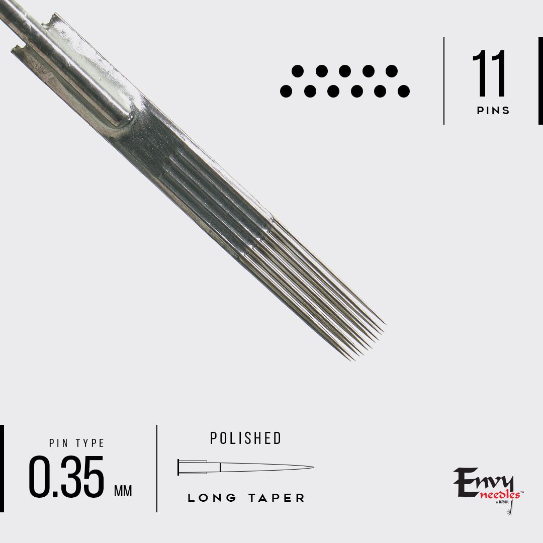 Envy Needles by TATSoul - Curved Magnum Tattoo Needles