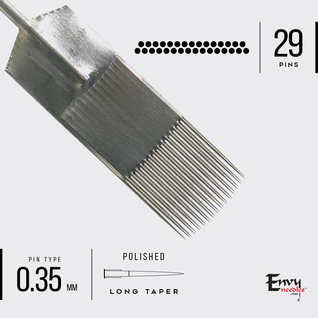 Envy Needles by TATSoul - Curved Magnum Tattoo Needles