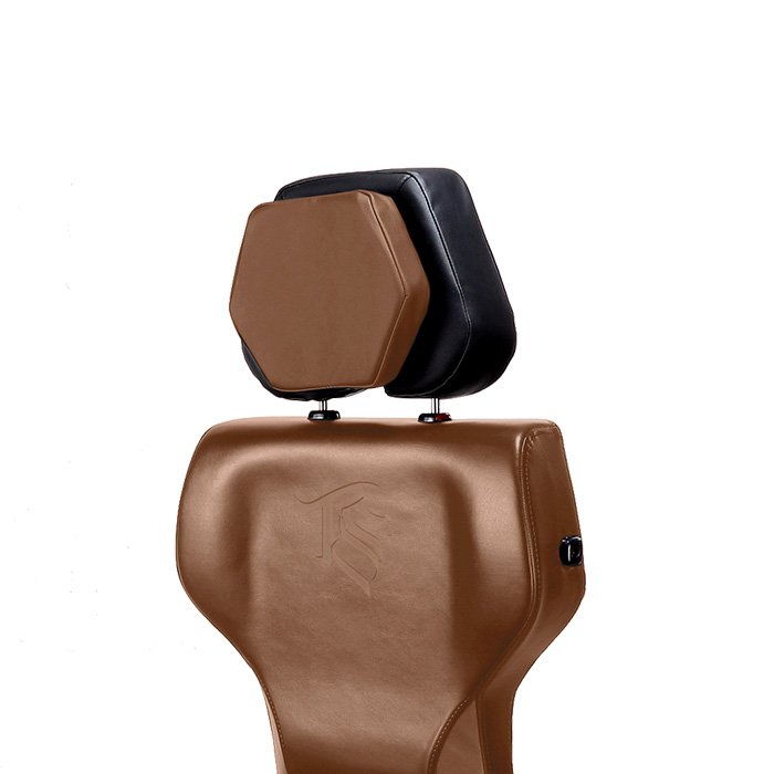 Tobacco 570 Cushion Upgrade backrest close up.