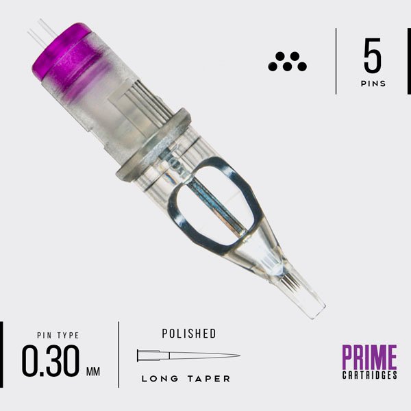 Prime+ Bugpin Tattoo Cartridges - Curved Magnum