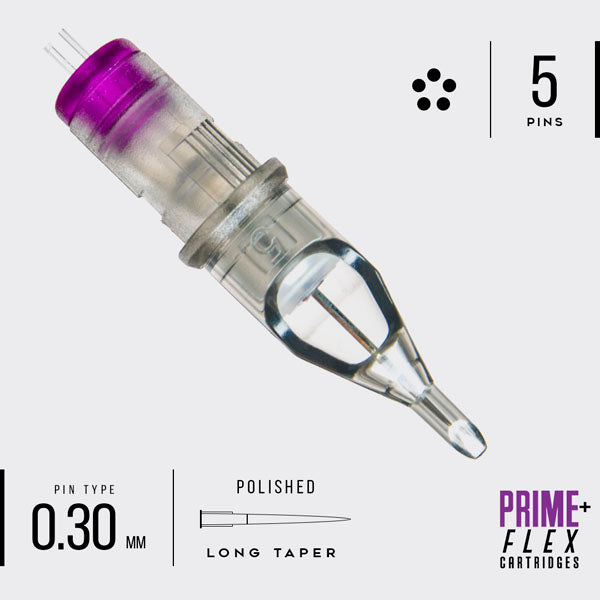 Prime+ Flex Bugpin Cartridges Round Shader