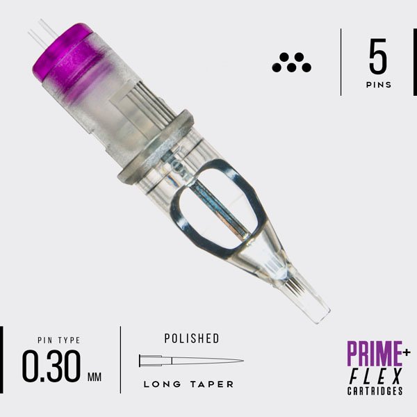 Prime+ Flex Bugpin Cartridges Curved Magnum