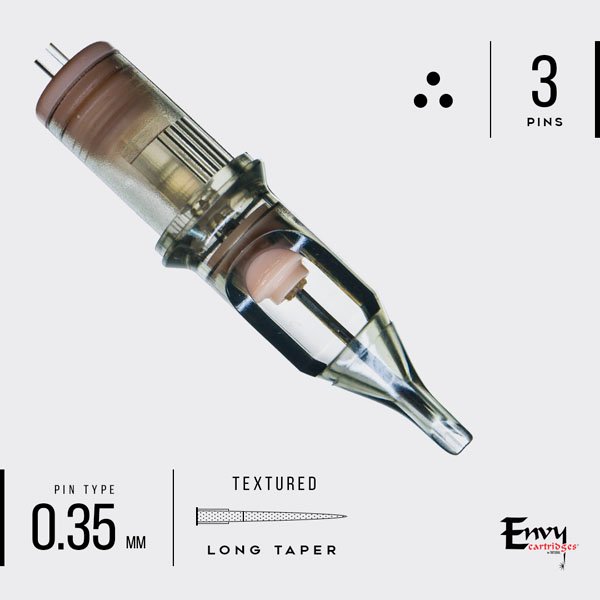 Envy Textured Cartridges Round Shader - FINAL SALE