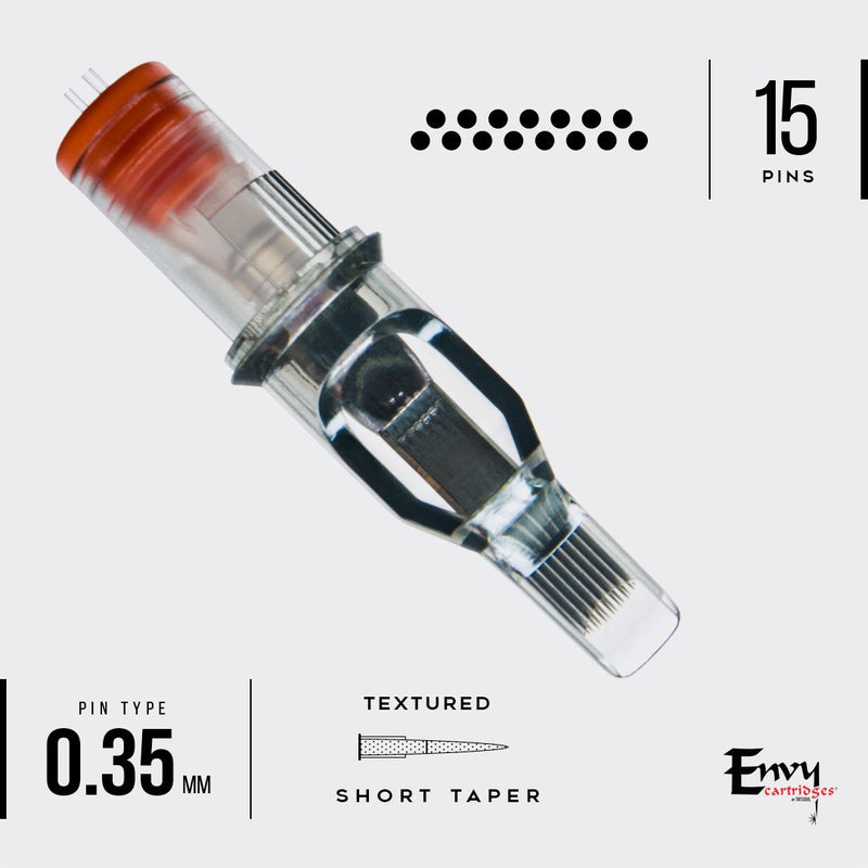 Envy Gen 1 Traditional Curved Magnum Tattoo Cartridges