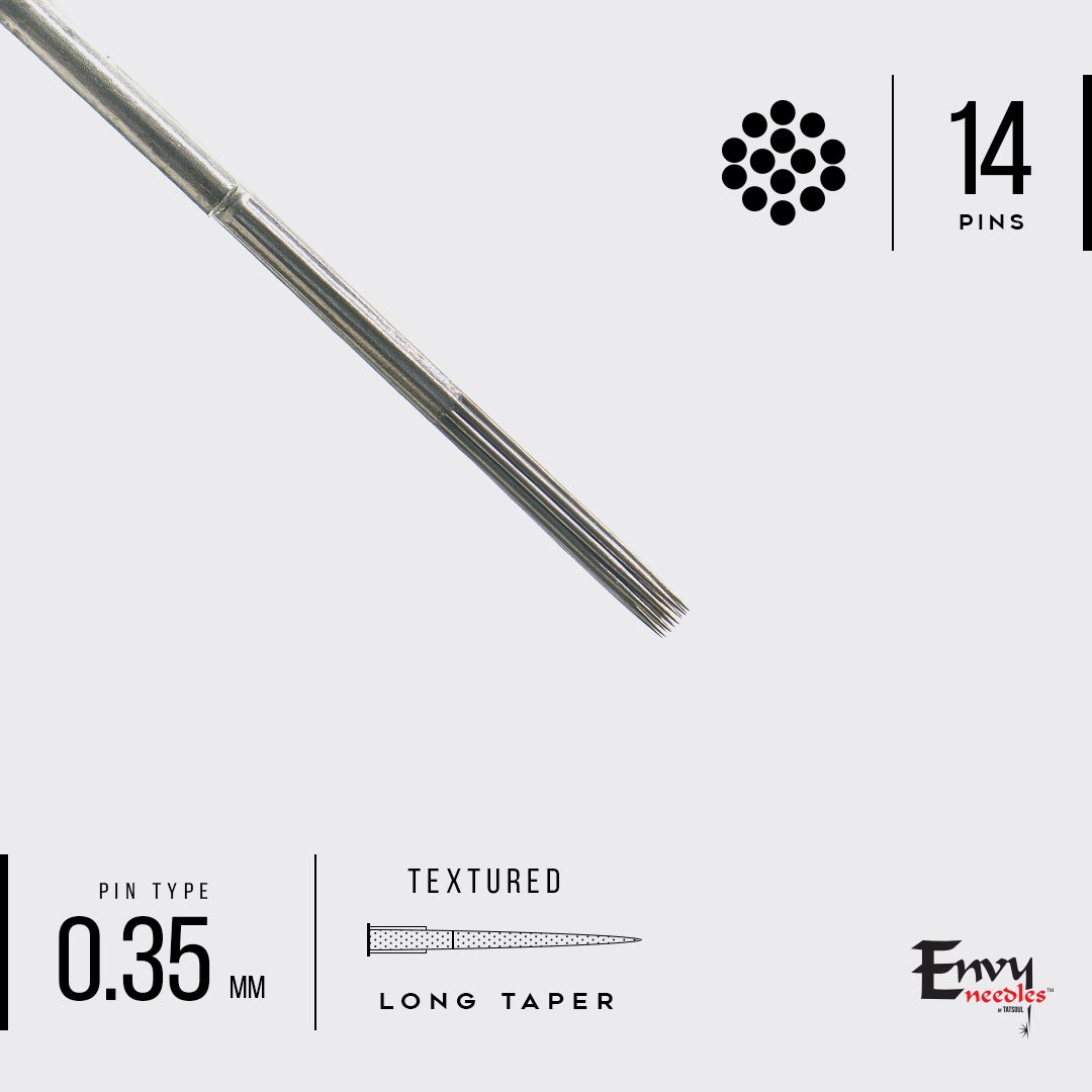 Envy Textured Needles Round Shaders