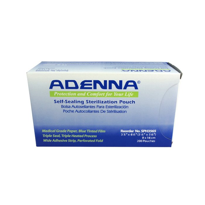 Adenna SelfSealing Sterilization Pouch 3.5x4.25''