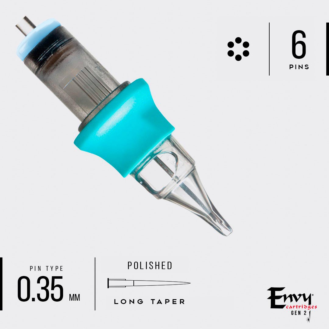 Envy Gen 2 Hollow Cartridges Hollow Liner (10 Pack)