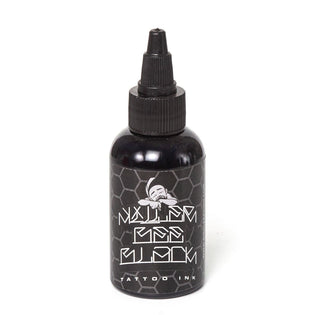 The Big Sleeps Killer Bee Black Tattoo Ink perfect for heavy black filling and outlining lettering.