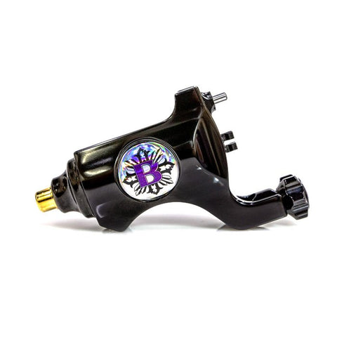 Black RCA Bishop V6 Rotary Tattoo Machine for sale at TATSoul.