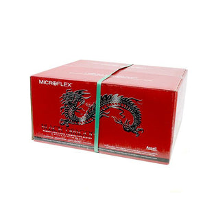 MicroFlex Black Dragon Powder-Free Latex Gloves 100ct