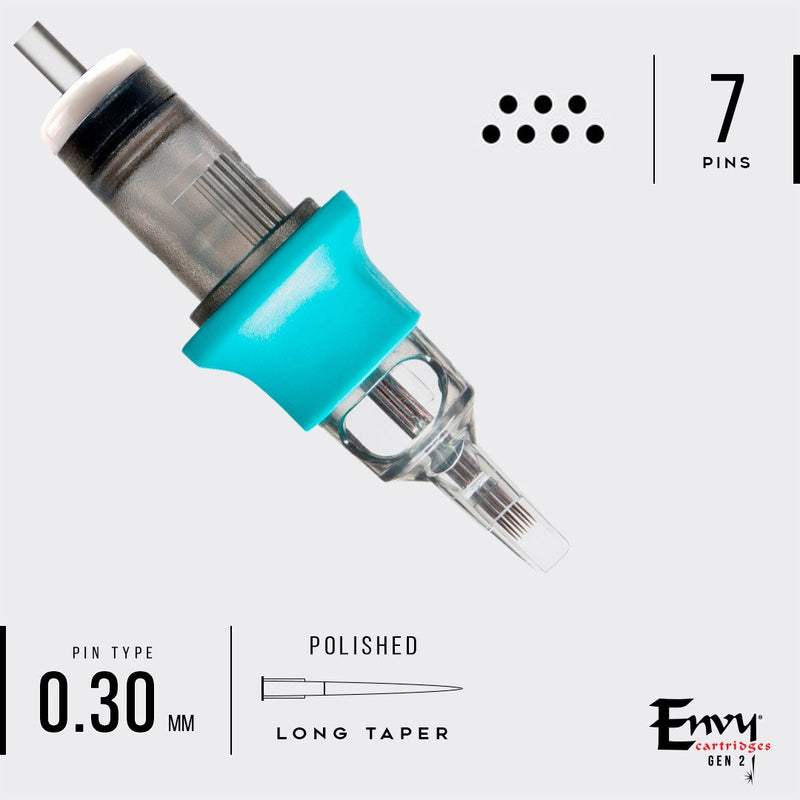 Envy Gen 2 - Bugpin Magnum Tattoo Needle Cartridges (20pk)