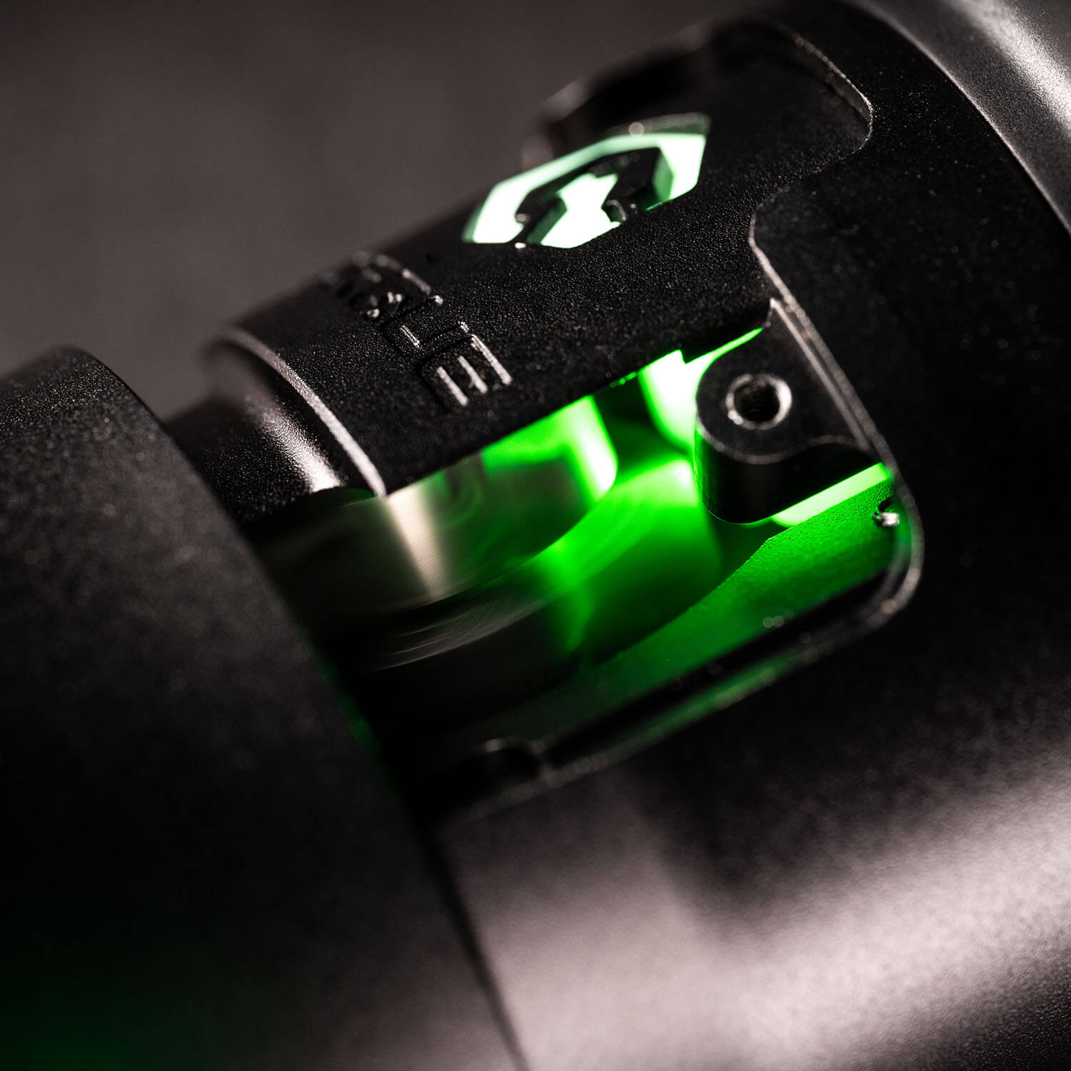 Close-up of the Critical Torque Professional Tattoo Machine