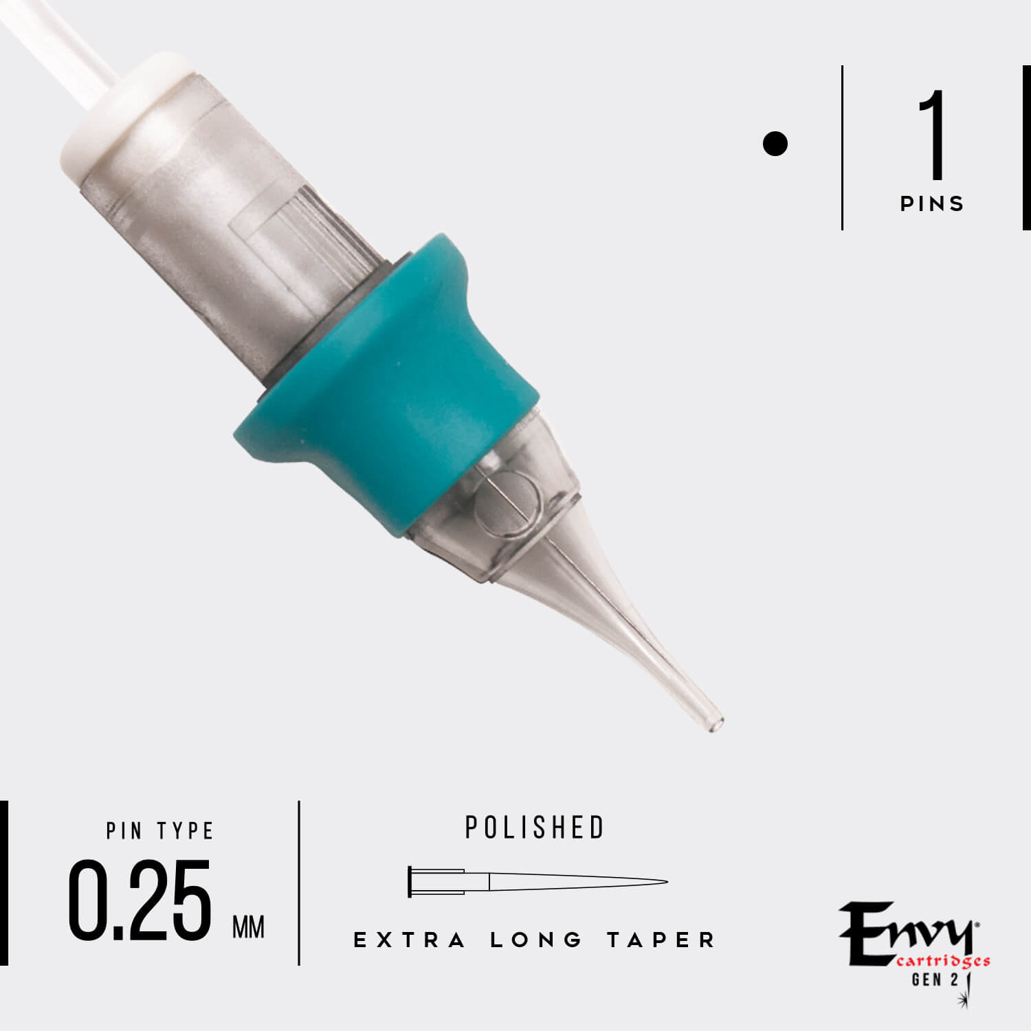 Envy Gen 2 - Round Liner X-Long Taper Pico PMU Cartridges