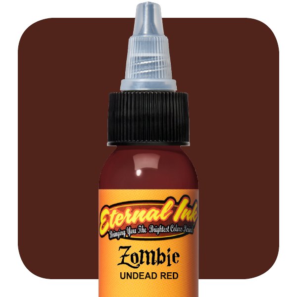 Eternal Ink Zombie Colors Set Undead Red Tattoo Ink 