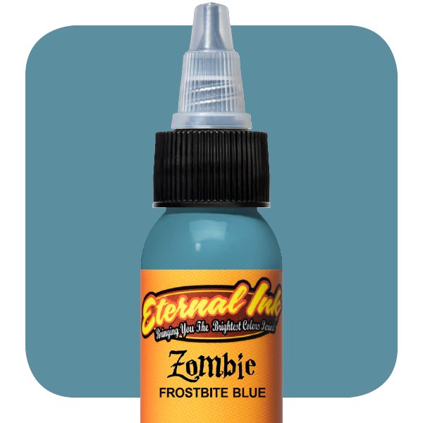 Frostbite Blue Tattoo Ink from the Eternal Ink Zombie Colors Collection 