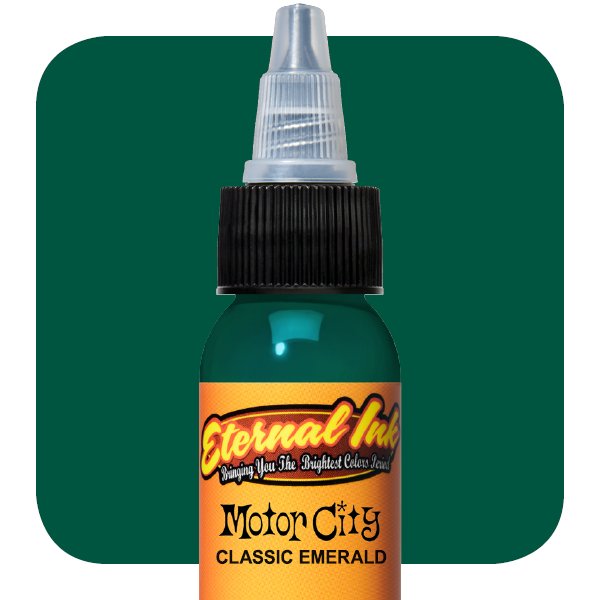 Eternal Ink Motor City Set Emerald Tattoo Ink 