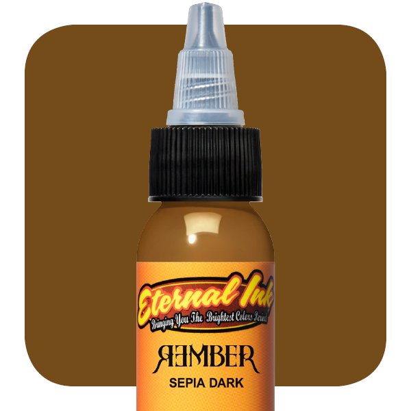 Eternal Ink Rember Orellana - Sepia Dark Tattoo Ink