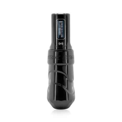 The FK Irons Flux Max Wireless Tattoo Machine with PowerBolt 2.0 sold at TATSoul