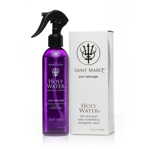Holy Water by Saint Marq Numbing Mist to Care for Tattoos