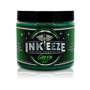 Inkeeze Green Tattoo Ointment 16oz Tattoo Aftercare 