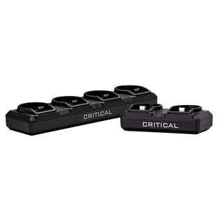 A Critical Connect Universal Battery Dock for PMU machine batteries