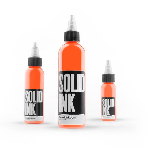 Solid Ink Cream Orange Tattoo Ink